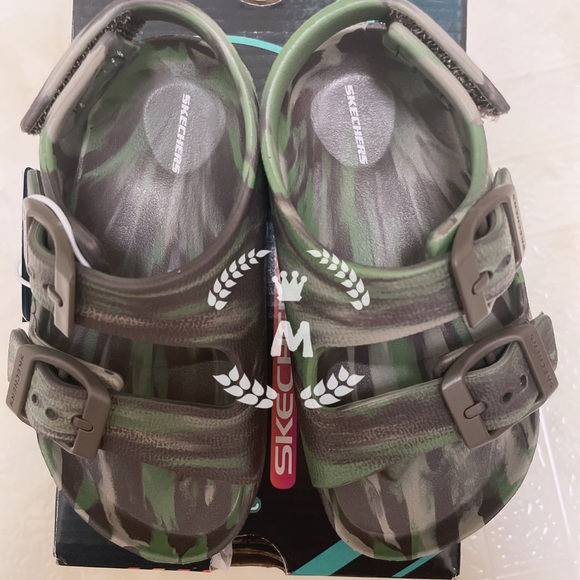 SKECHERS FOAMIES LILCALI BLAST PARTY COLORS SANDAL - Picture 9 of 15